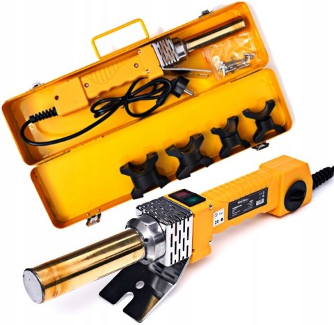 ZGRZEWARKA DO RUR PP PCV 1950W 230V/50Hz WALIZKA + MATRYCE 16-32mm