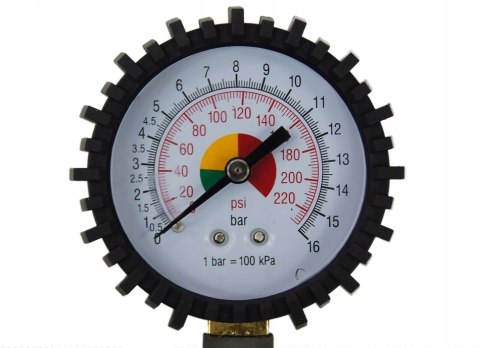 PISTOLET DO POMPOWANIA KÓŁ Z MANOMETREM