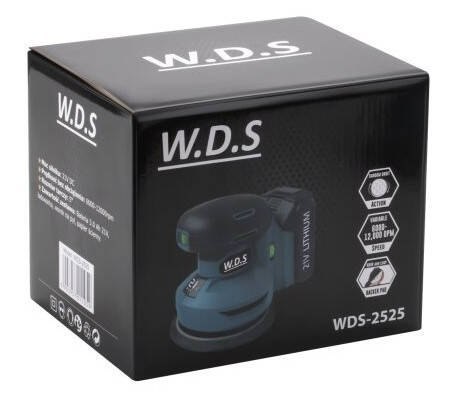 SZLIFIERKA AKUMULATOROWA MIMOŚRODOWA OSCYLACYJNA DREWNA METALU AKU 3Ah 21V