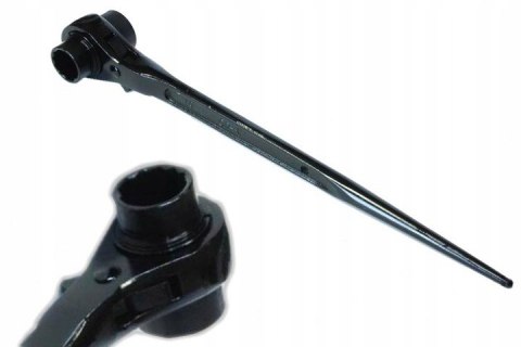 KLUCZ DO RUSZTOWAŃ KLUCZ MONTERSKI RACZA RUSZTOWANIA 19 / 22 mm GRZECHOTKA