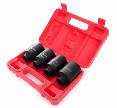 KRAFT&DELE KLUCZE NASADOWE NASADKI UDAROWE 6-KĄTNE 1/2'' 4 SZTUKI KD11753