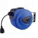 PRZEDŁUŻACZ ZWIJANY AUTOMATYCZNY BĘBEN NAŚCIENNY 15M BLOKADA KABLA