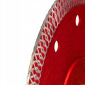TARCZA DIAMENTOWA DO CIĘCIA PŁYTEK GRESU 125mm x 22,23 // TURBO NA SUCHO