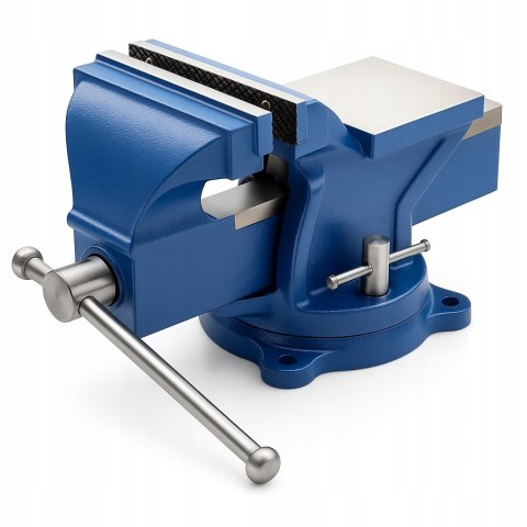 Imadło ŚLUSARSKIE 125mm Z KOWADŁEM OBROTOWE 360st. MOCNE SOLIDNE