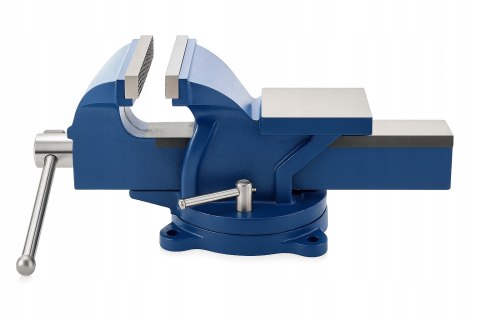 Imadło ŚLUSARSKIE 200mm Z KOWADŁEM OBROTOWE 360st. MOCNE SOLIDNE 200