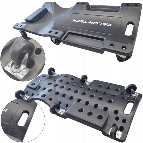 LEŻANKA WARSZTATOWA 6-KOŁOWA 36" 150KG WÓZEK WARSZTATOWY KOŁA ŁOŻYSKOWANE