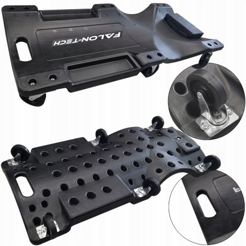 LEŻANKA WARSZTATOWA 6-KOŁOWA 36" 150KG WÓZEK WARSZTATOWY KOŁA ŁOŻYSKOWANE