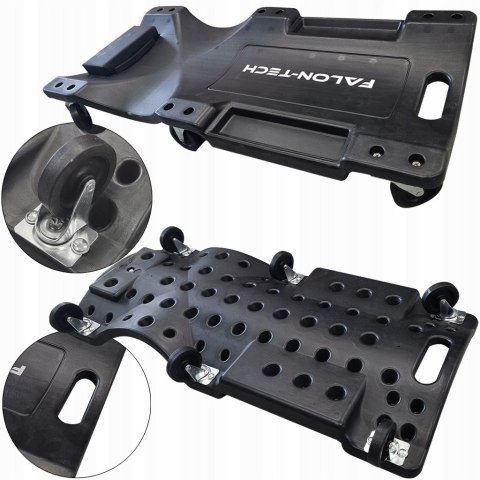 LEŻANKA WARSZTATOWA 6-KOŁOWA 36" 150KG WÓZEK WARSZTATOWY KOŁA ŁOŻYSKOWANE