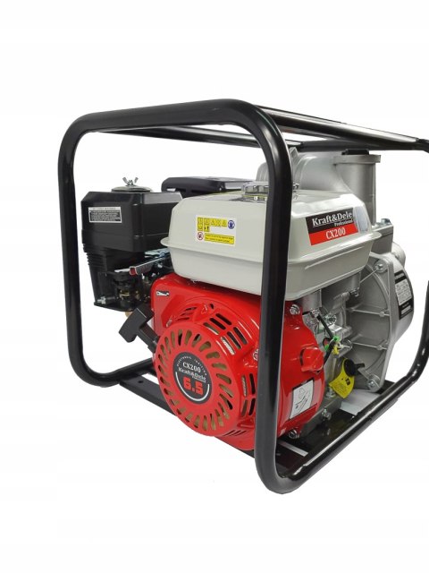 MOTOPOMPA SPALINOWA DO WODY 3 CALE POMPA 6.5 KM 1000L/MIN 4800W KRAFT