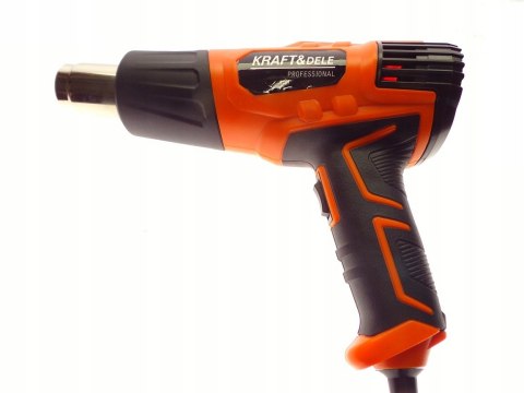 OPALARKA ELEKTRYCZNALUTOWNICA 2000W 350/550°C 4 DYSZE 2 BIEGI KRAFT&DELE