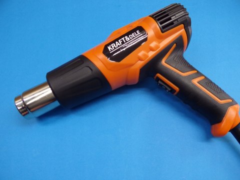 OPALARKA ELEKTRYCZNALUTOWNICA 2000W 350/550°C 4 DYSZE 2 BIEGI KRAFT&DELE