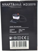 PAROWNICA DO USUWANIA TAPET KD3578 2200W 5L 70MIN PRACY BEZ CHEMII REMONT