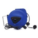 PRZEDŁUŻACZ ZWIJANY AUTOMATYCZNY BĘBEN NAŚCIENNY 15M BLOKADA KABLA