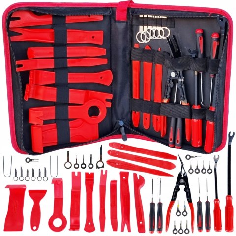 ŚCIĄGACZE DO TAPICERKI ZESTAW ŚCIĄGACZY 43EL ŁYŻKI