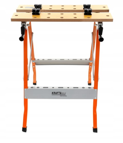 SKŁADANY STÓŁ WARSZTATOWY NARZĘDZIOWY ROBOCZY BLAT REGULACJA