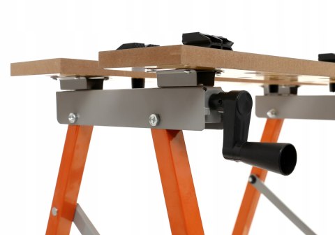 SKŁADANY STÓŁ WARSZTATOWY NARZĘDZIOWY ROBOCZY BLAT REGULACJA