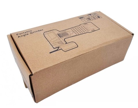 SZLIFIERKA KĄTOWA DO CIĘCIA AKUMULATOROWA 15000 RPM TARCZa 2xAKU 18V