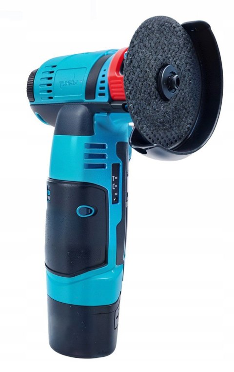SZLIFIERKA KĄTOWA DO CIĘCIA AKUMULATOROWA 15000 RPM TARCZa 2xAKU 18V