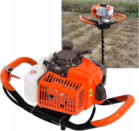 WIERTNICA GLEBOWA GLEBY ŚWIDER SPALINOWY SILNIK DO ŚWIDRA