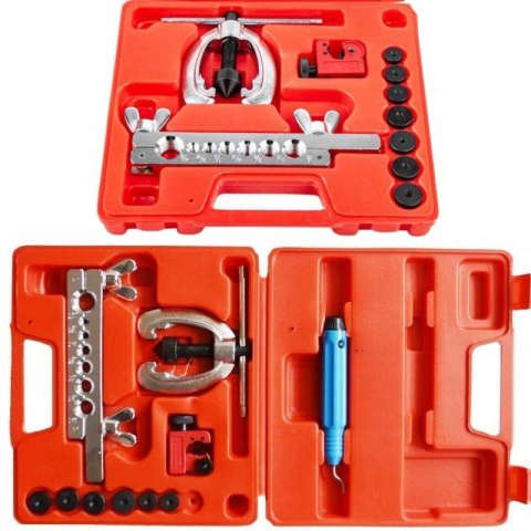 ZESTAW PRZYRZĄD ZARABIANIA PRZEWODÓW HAMULCOWYCH 11 EL PRASKA Z OBCINAKIEM