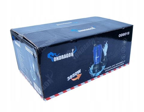 POMPA DO WODY BRUDNEJ SZAMBA Z ROZDRABNIACZ 3850W MOCNA ZATAPIALNA ADAPTER POMPA DO WODY BRUDNEJ SZAMBA Z ROZDRABNIACZ 3850W MOCNA ZATAPIALNA ADAPTER