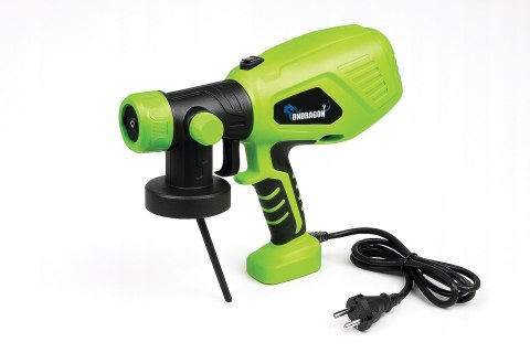 AGREGAT MALARSKI PISTOLET LAKIERNICZY NATRYSKOWY do MALOWANIA ŚCIAN 800ml