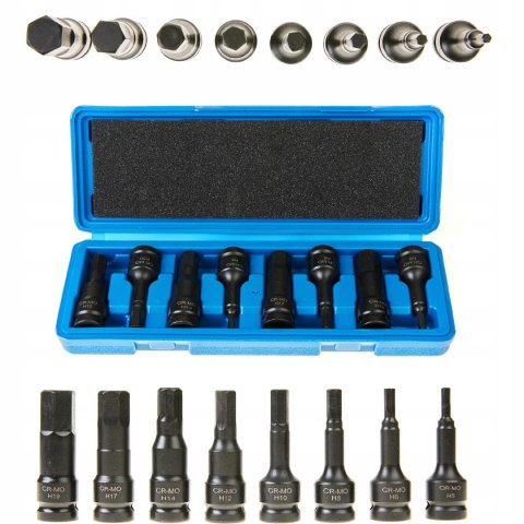 KLUCZE UDAROWE TRZPIENIOWE IMBUS HEX H5-H19 1/2