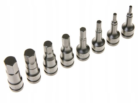 KLUCZE UDAROWE TRZPIENIOWE IMBUS HEX H5-H19 1/2