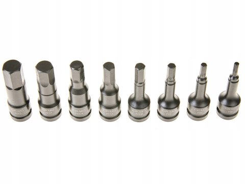 KLUCZE UDAROWE TRZPIENIOWE IMBUS HEX H5-H19 1/2