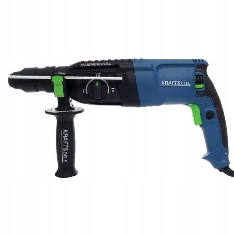 MŁOTOWIERTARKA WIERTARKA Z UDAREM MŁOT UDAROWY MOCNA SDS+ 2650W + GŁÓWKA