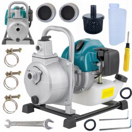 MOTOPOMPA POMPA SPALINOWA WYDAJNA ŁATWE ZASYSANIE DO WODY 800L/MIN 1