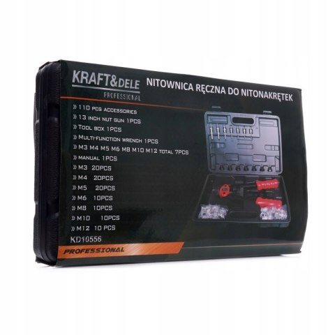 Nitownica ręczna do nitonakrętek 110el. KD10556