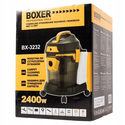 ODKURZACZ PIORĄCY 2400W DO DYWANÓW TAPICERKI WĄSKA SSAWKA MOCNY PRO