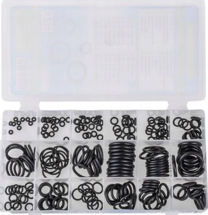 ORINGII GUMKI USZCZELKI GUMOWE 225 SZT OLEJOODPORNE ZESTAW ORINGÓW Paliwa