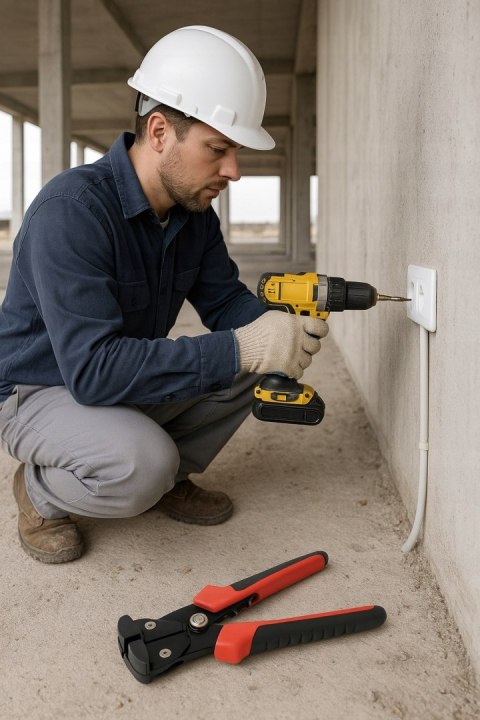 ŚCIĄGACZ IZOLACJI AUTOMATYCZNY SZCZYPCE ZACISKARKA