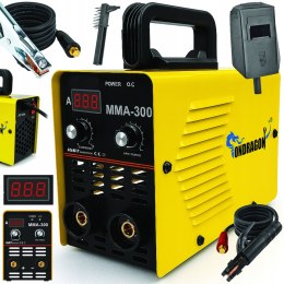 SPAWARKA INWERTOROWA INWERTEROWA LCD MMA 300A IGBT HOT START ANTI STICK VRD