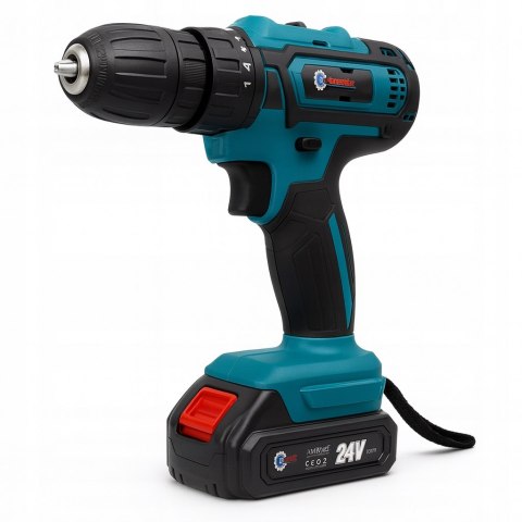 WIERTARKO WKRĘTARKA AKUMULATOROWA 24V + 2 AKUMULATORY 4.0Ah W WALIZKA