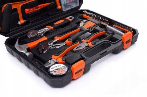 ZESTAW NARZĘDZI 100el KLUCZE WALIZKA NARZĘDZIOWA KLUCZE