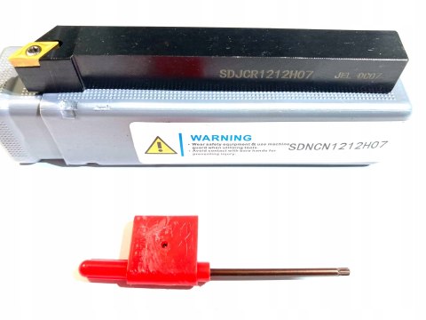 ZESTAW NOŻY TOKARSKICH SKŁADANYCH NÓŻ TOKARSKI PŁYTKI 12 x 12 mm 7 szt.