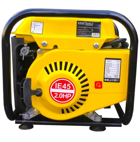 Agregat prądotwórczy przenośny jednofazowy MOCNY benzyna 2KM