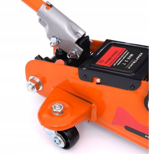 PODNOŚNIK SAMOCHODOWY ŻABA LEWAREK HYDRAULICZNY 2T TONY WALIZKA NISKOPROFIL