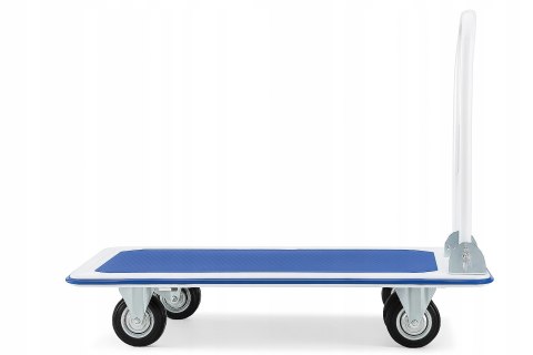 WÓZEK PLATFORMOWY TOWAROWY SKŁADANY TRANSOPORTOWY MAGAZYNOWY 300KG 90x60cm