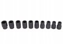 NASADKI UDAROWE 1" CAL KLUCZE NASADOWE CRV 10el ZESTAW 17-41mm NASADKA
