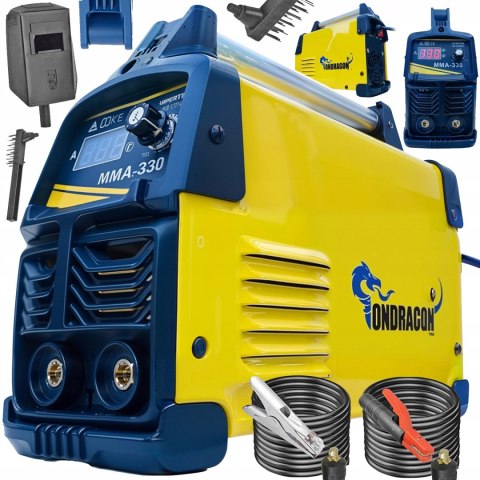 SPAWARKA INWERTEROWA INWERTOROWA MMA MOCNA IGBT HOT START ANTI STICK 330A