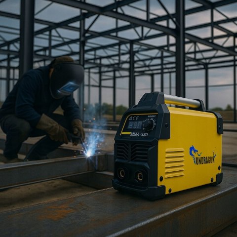 SPAWARKA INWERTEROWA INWERTOROWA MMA MOCNA IGBT HOT START ANTI STICK 330A