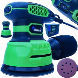 SZLIFIERKA OSCYLACYJNA MIMOŚRODOWA do DREWNA METALU z REGULACJĄ 125mm 1300W