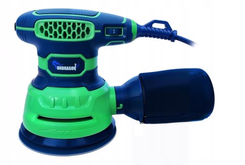 SZLIFIERKA OSCYLACYJNA MIMOŚRODOWA do DREWNA METALU z REGULACJĄ 125mm 1300W