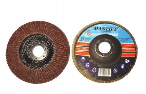 Tarcza do szlifowania lamelkowa Mastiff 125 mm