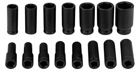 ZESTAW NASADEK UDAROWYCH NASADKI UDAR 13EL 10-32MM