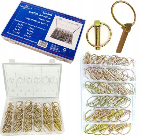 Zawleczki oczkowe do maszyn rolniczych Falon-Tech FT-OA50